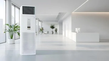AC Floor Standing Panasonic PB5 Series: TKDN 41,25% dan jangkauan udara 11 meter