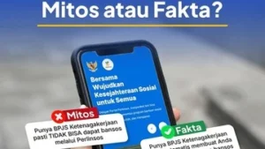 Peserta BPJS Ketenagakerjaan bisa tetap dapat bansos, ini kata Komdigi